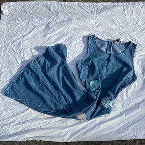 Blue Jay Denim Maxi Dress